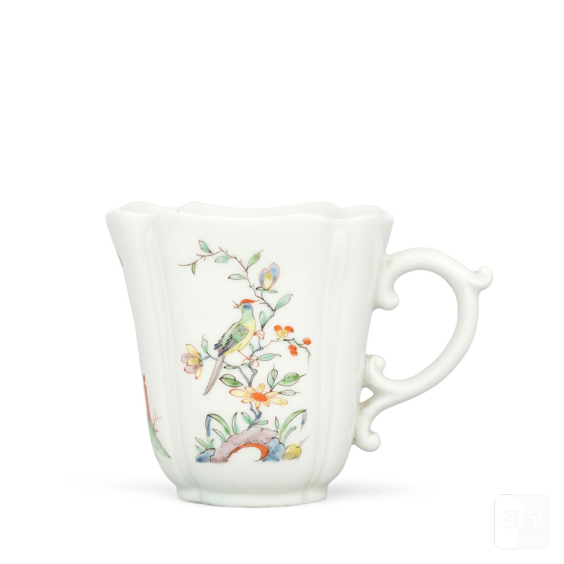An early Worcester coffee cup, circa 1753 - 图3